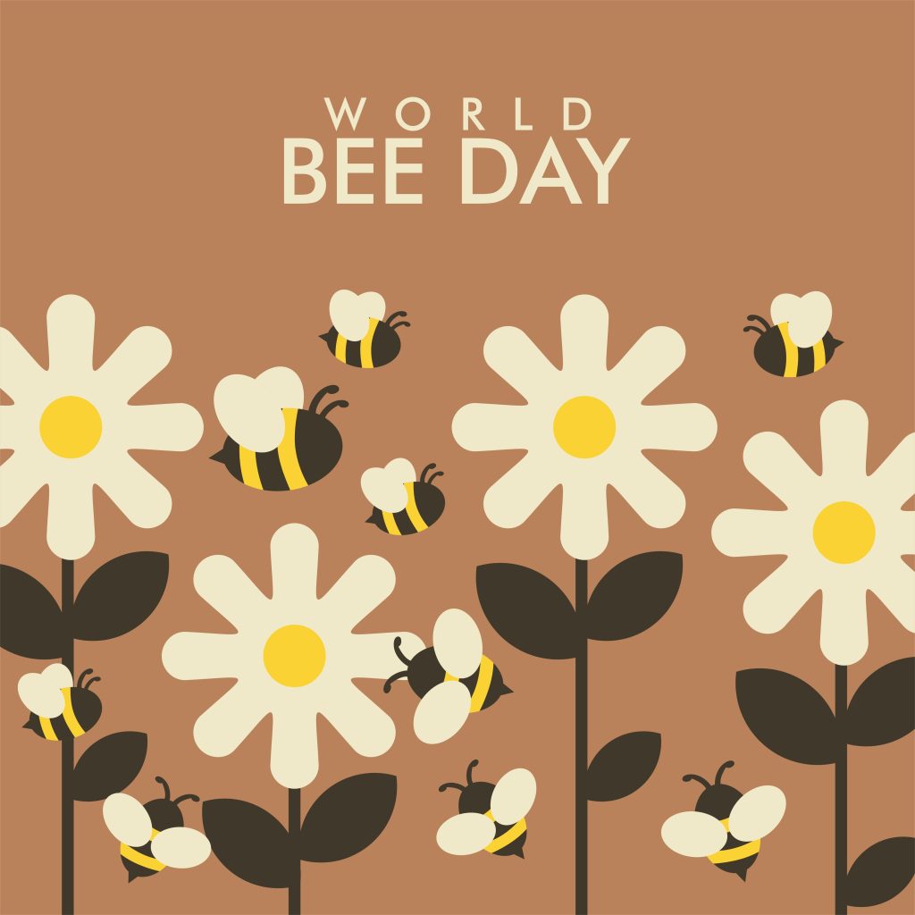 world bee day poster